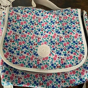 Kipling Kichirou Micro flowers Printed Lunch Bag